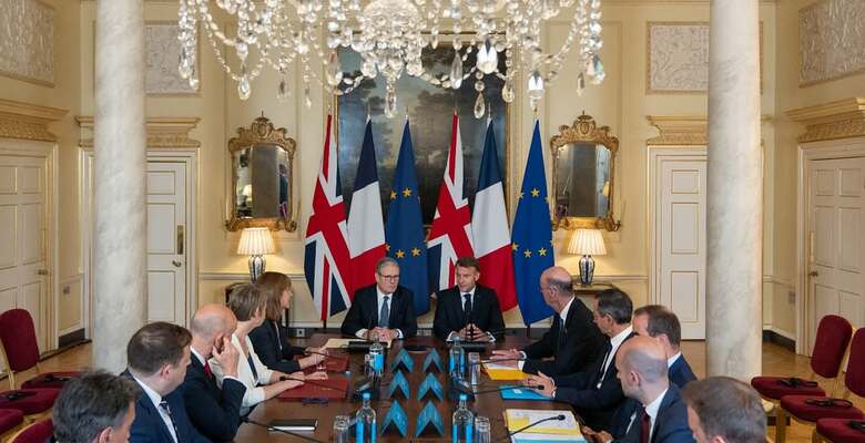 Кир Стармер и Эмманюэль Макрон. Фото: instagram.com/emmanuelmacron