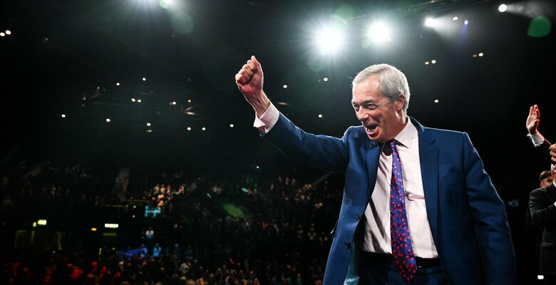 Лидер партии Reform UK Найджел Фарадж. Фото: x.com/Nigel_Farage