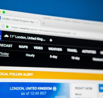 Британский туристический бизнес теряет деньги из‑за неточных погодных предупреждений