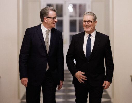 Опубликованы первые документы о назначении Питера Мандельсона послом в США