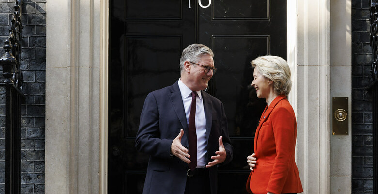 Премьер-министр Великобритании Кир Стармер с председателем Европейской комиссии Урсулой фон дер Ляйен. Фото: flickr.com/number10gov