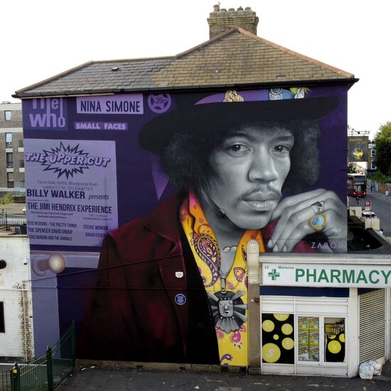 Живопись улиц: в Британии оцифровали тысячи муралов