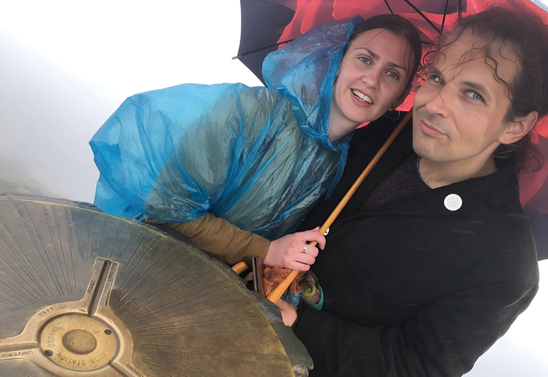 Первая годовщина свадьбы и путешествие на Север Уэльса